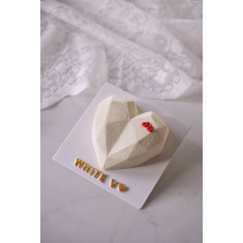 White Diamond Love Mini Cake (each)